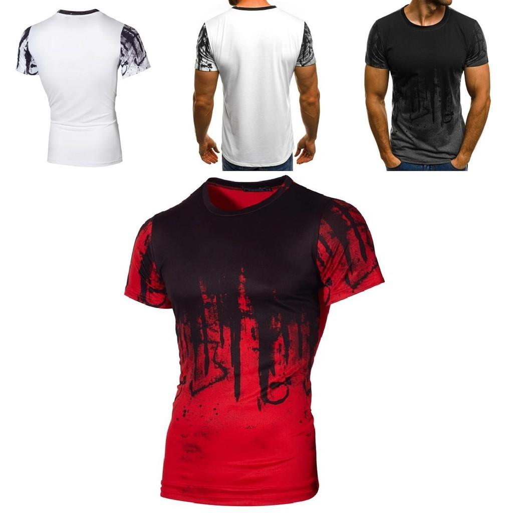Premium Quality Mens T Shirt Slim Fit Casual T-shirt For Summer And Sport Activities