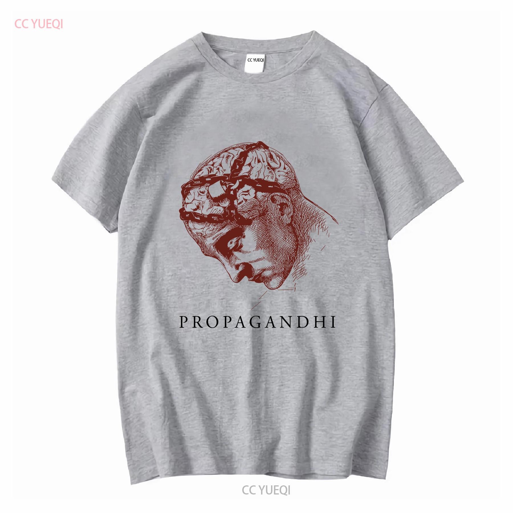 Футболка Propagandhi East Coast Tour Хлопок Белый S 5XL MM938 с длинным или коротким рукавом винтажная Стиранная мужская Универсальная с принтом S