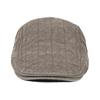Cotton Forward Cap Middle-Aged and Elderly Men's Embroidered Cap Spring Summer Sun Protection Sun Hat British Beret Peaked Cap