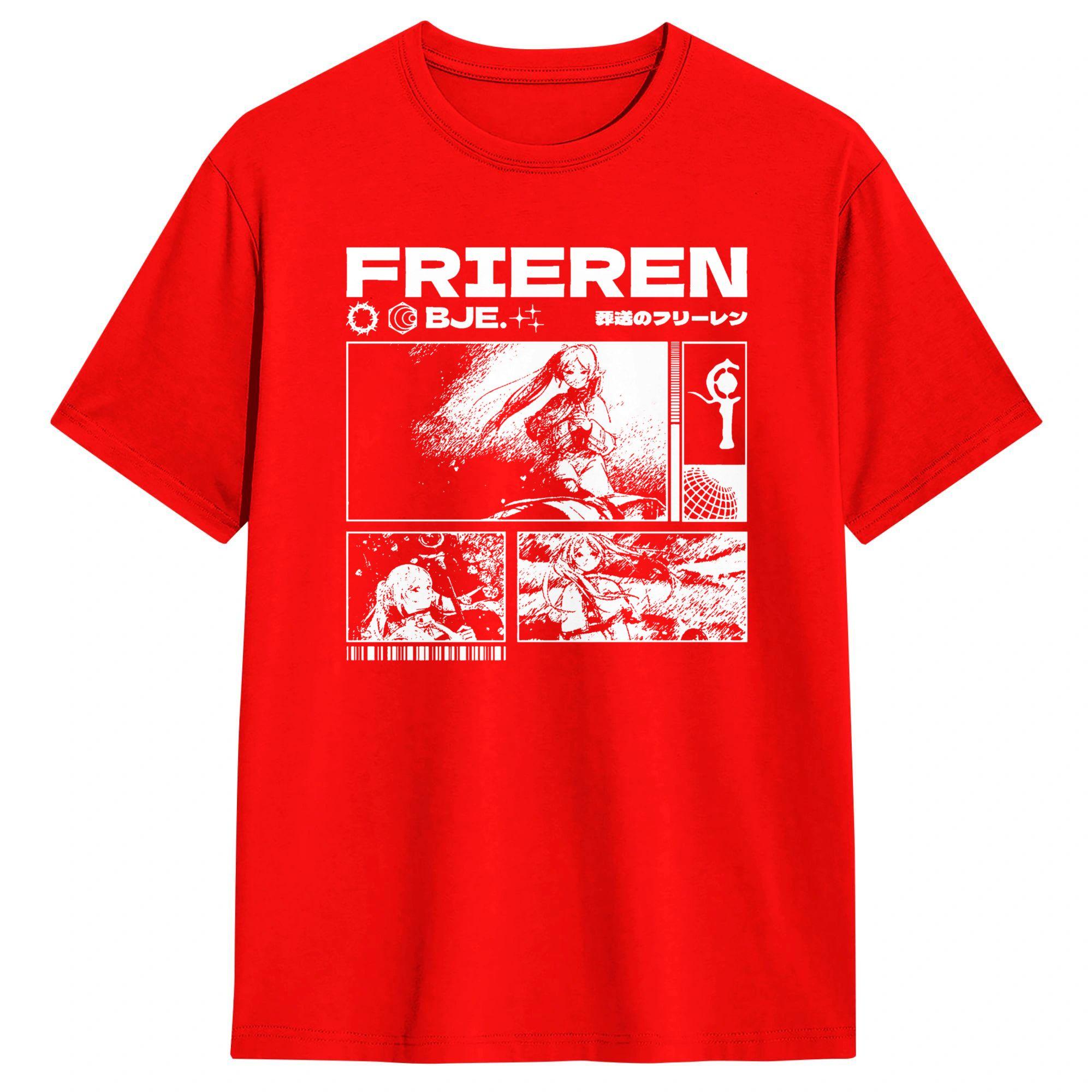 Unisex Womens Frieren Doze Off T Shirt  Pure Cotton Clothing Funny Short Sleeve Crewneck Tees Gift Idea TShirts S