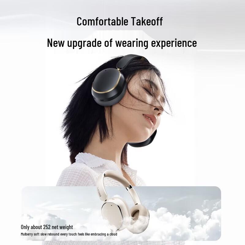 Philips TAH6519 Noise-Cancelling Bluetooth Over-Ear Headphones