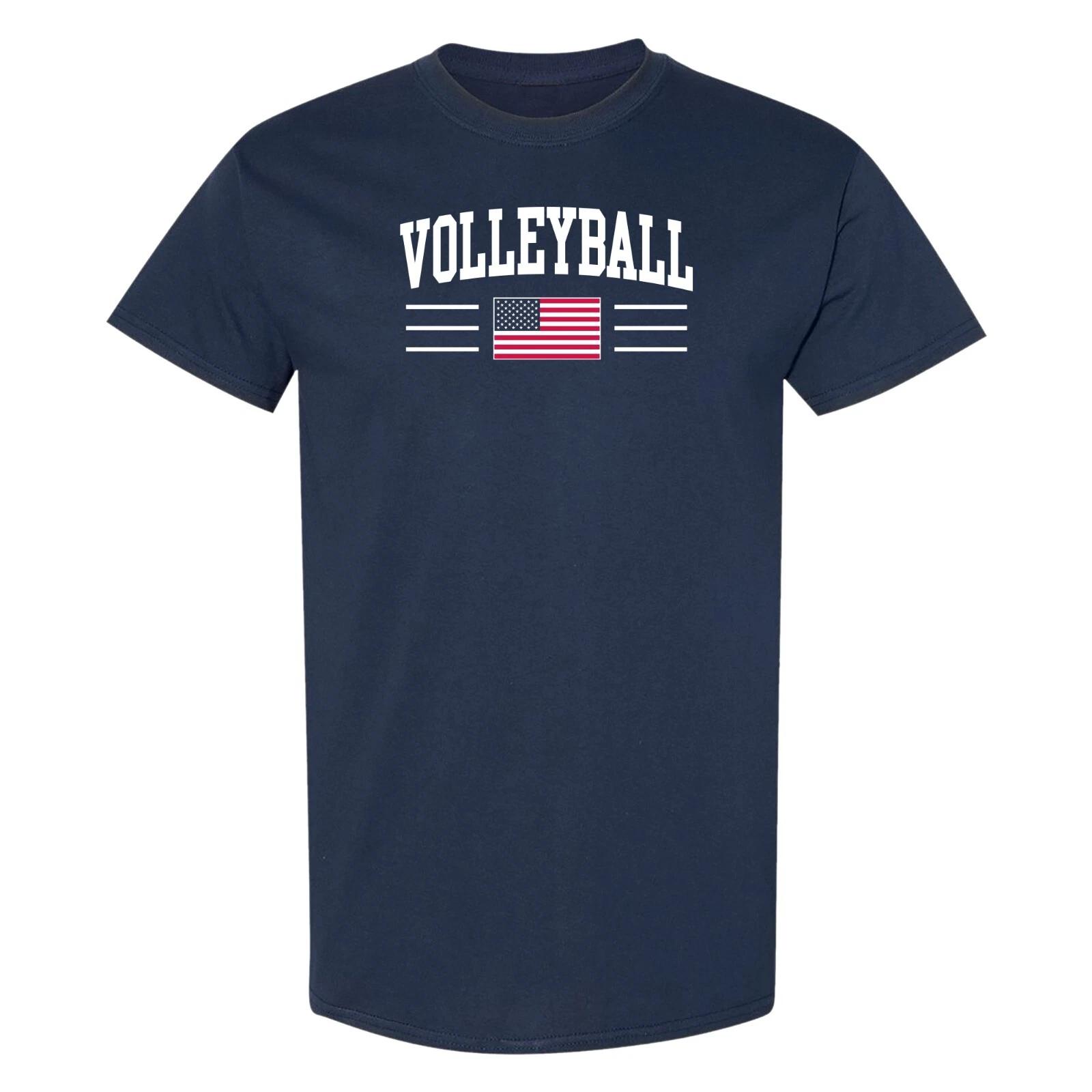 USA Volleyball Arch T-Shirt L