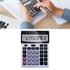 Dual Power Electronic Calculator Solar Powered Desktop Calculator 12 Digits Large Screen Calculators