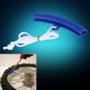 2Pcs Car Motorcycle Wheel Rim Protectors Tire Edge Protection Tyre Repairing Tools Blue