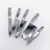 5Pcs/Set Alloy Mini Kitchen Knife Doll Accessories Toys 1/6 Scale DIY Miniature Dollhouse Cooking Utensils Model