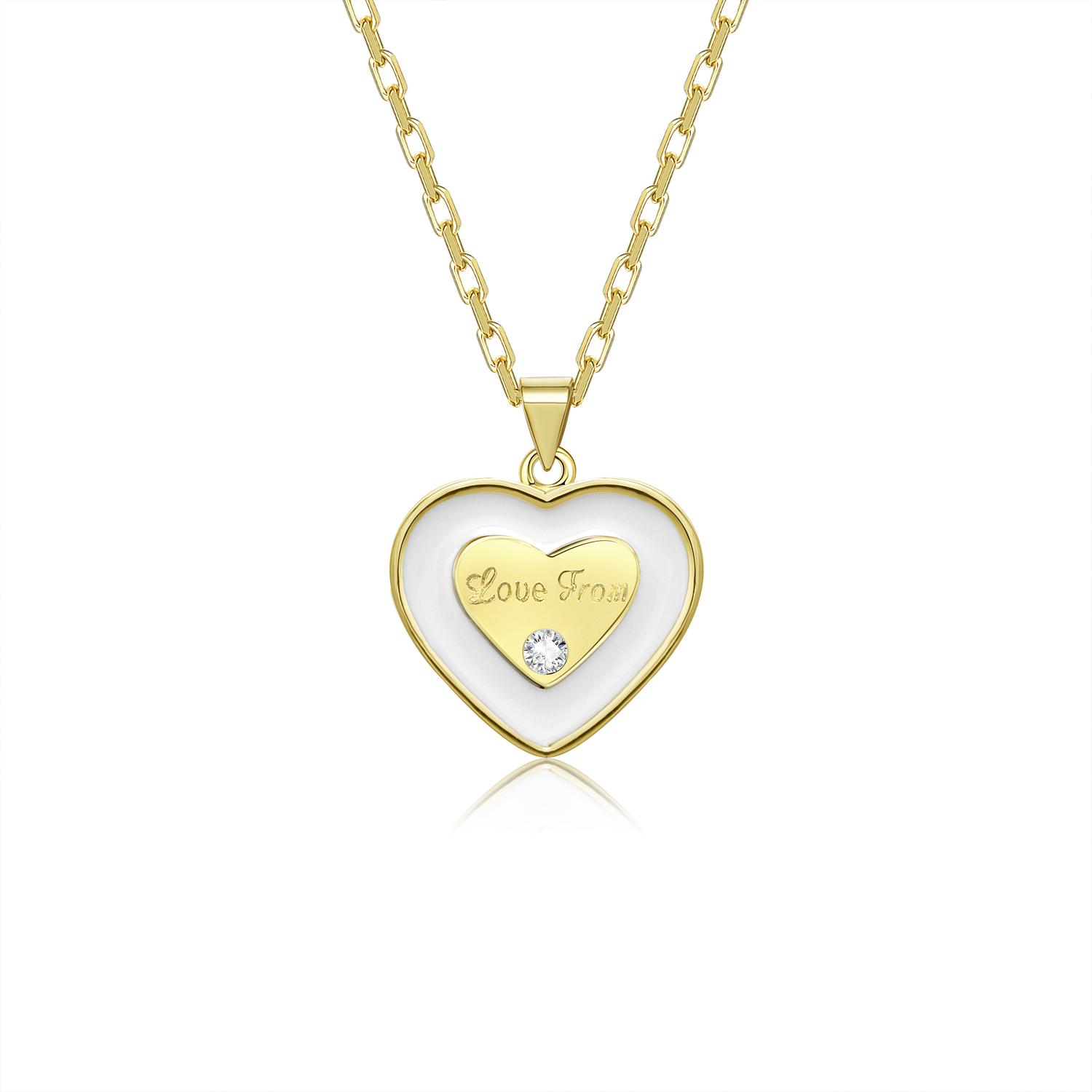 

Милое модное индивидуальное женское изысканное французское романтическое ожерелье из металла с персиковым сердечком, капающее масло