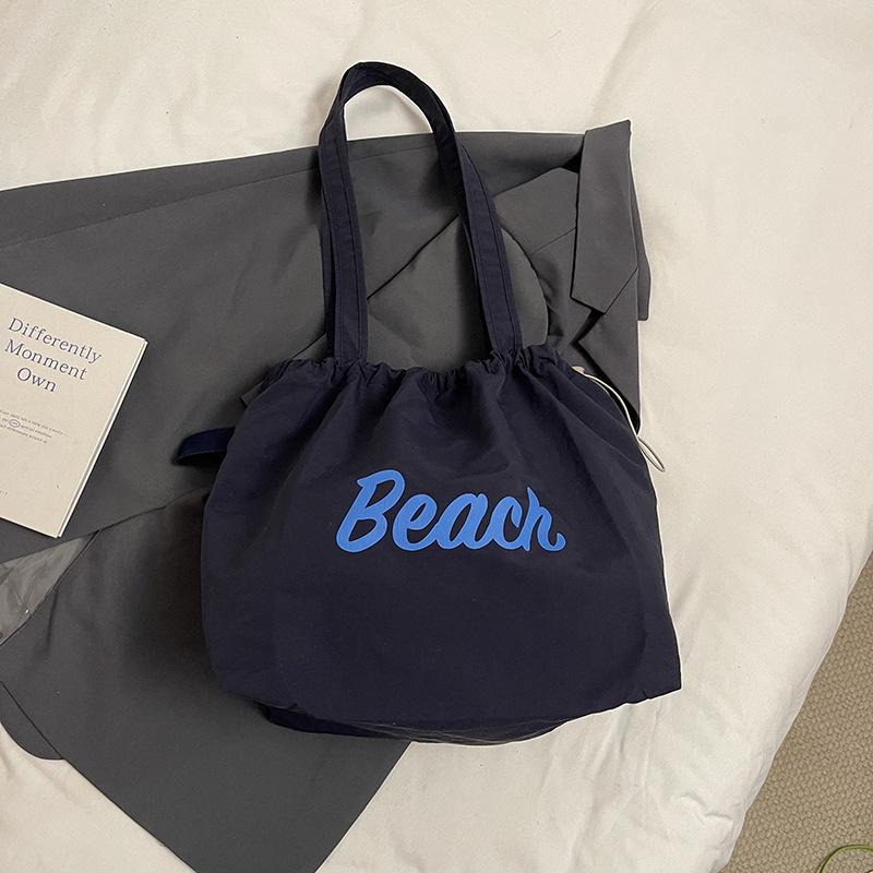 Nylon Bag Women's 2025 New Fashionable Large-capacity Shoulder Underarm Bag Versatile Student Tote Bag