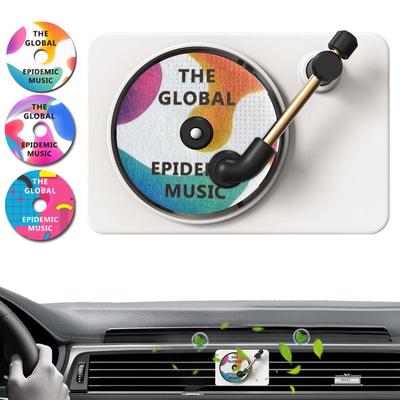 Record Player Car Air Freshener Vent Clips Air Freshener Car Air Fresheners Vent Clips Car Fresheners For Women Car Air Diffuser