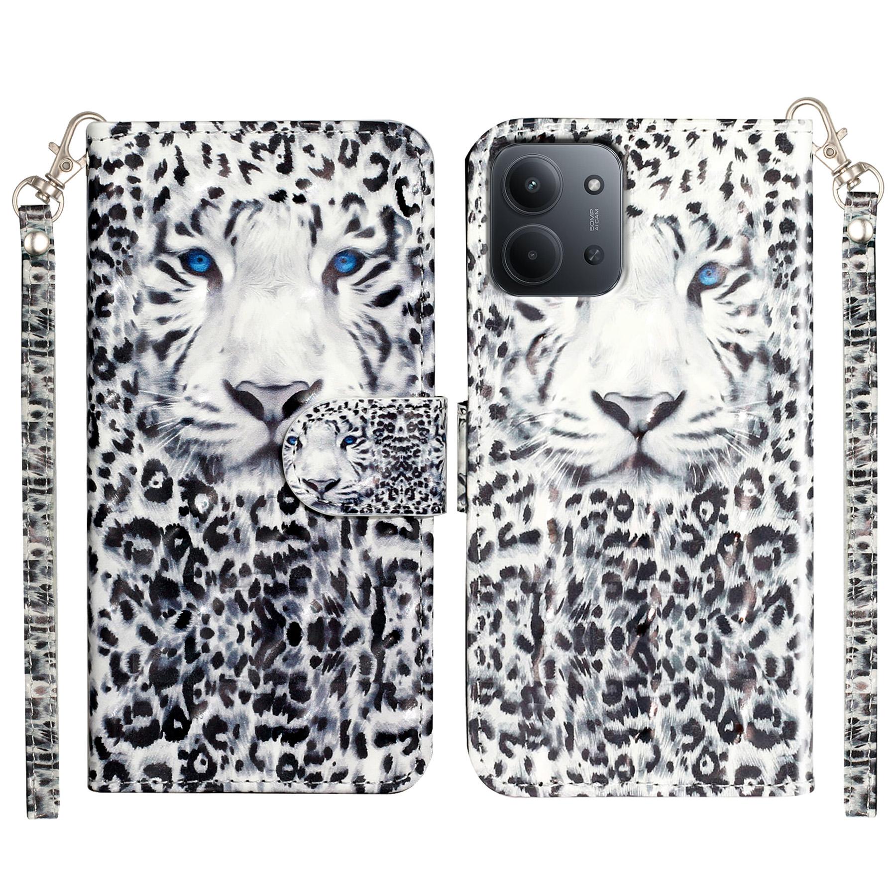 

For Xiaomi Redmi 15C 4G (EU) (173mm)/15C 5G (EU) (173mm)/Poco C85 4G (173mm) Case Pattern Print Leather Phone Cover with S