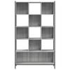 Bookshelf Gray Sonoma 102x28x172 cm Particleboard