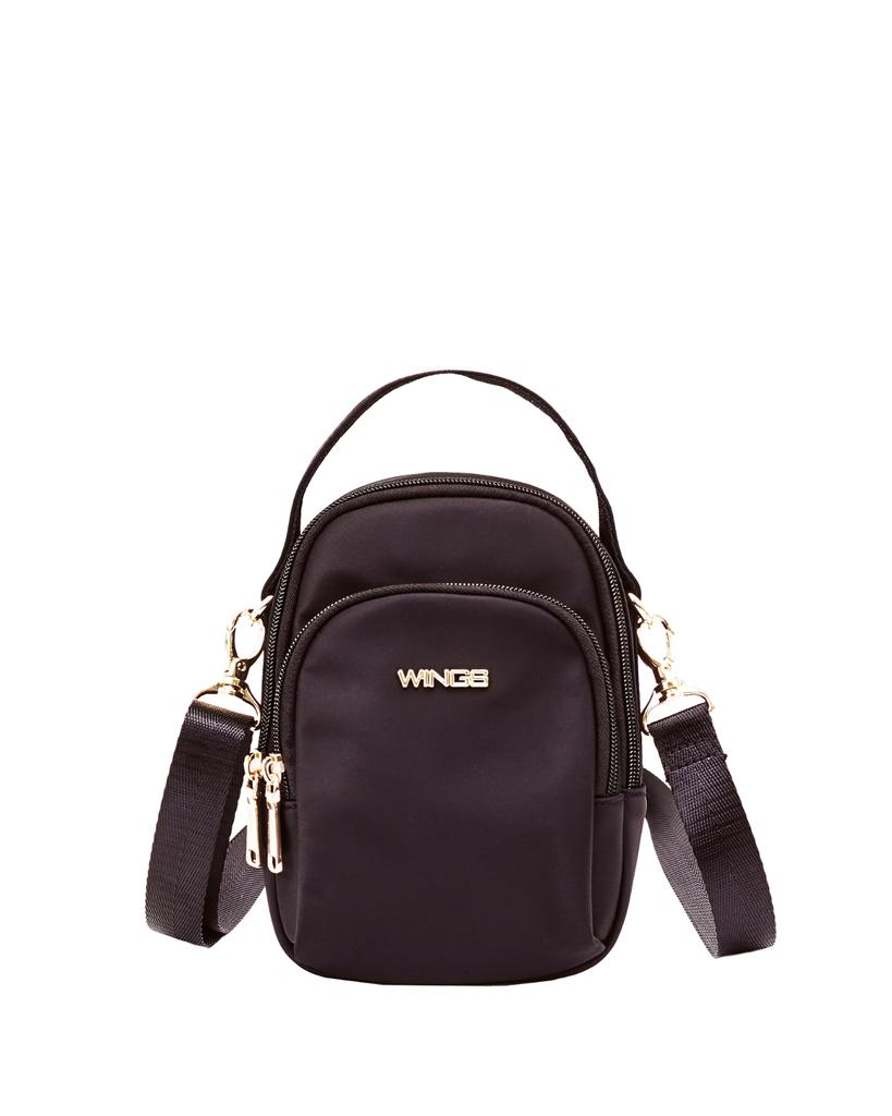 Rosella Black Small Crossbody Bag
