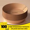 Paper Fryer Air 23 Cm Air Fryer Oven Paper Accessories Airfryer Baking Paper Extra Large Thickened Disposable Liner Square Round