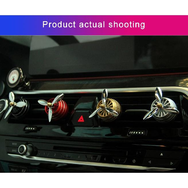 Vůně Mini LED osvěžovač vzduchu Kondicionér parfémů Slitina Auto Vent Outlet Clip Svěží vůně Aromaterapeutická atmosféra