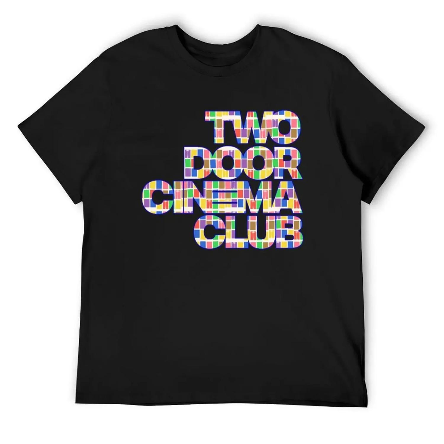 Two Door Cinema Club T-Shirt plus sizes custom t shirt Louboutins custom t-shirts men t shirts S чёрный