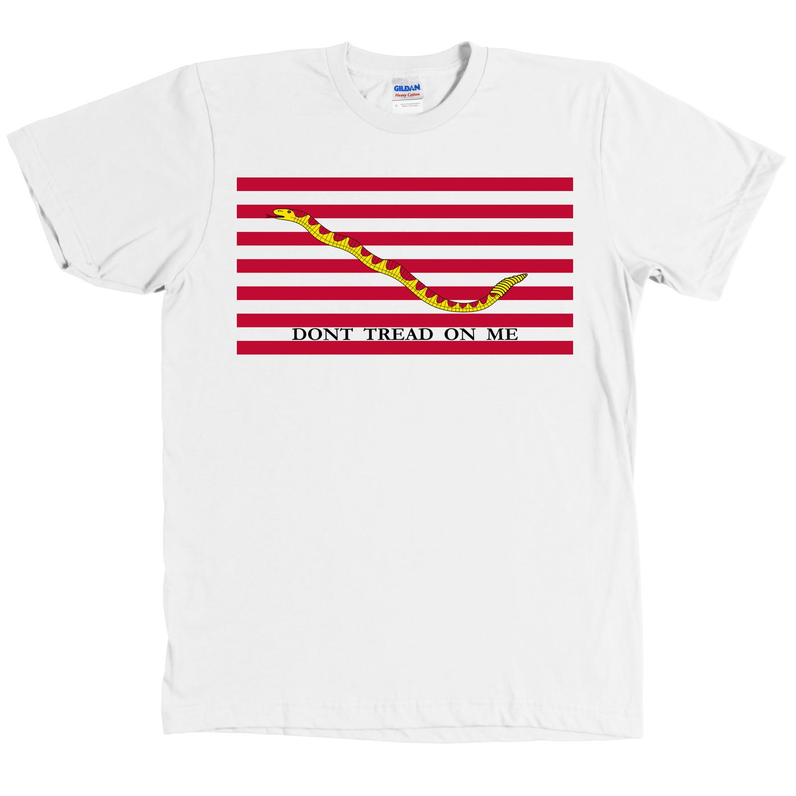 Don t Tread On Me First Navy Jack Flag T Shirt US Gadsden NEW WITH TAGS S разноцветный