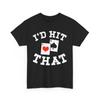 Funny Poker T Shirt I'd Hit That Lover Card Player