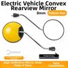 1Pair Universal Electric Scooter Rearview Mirror  for GY6 50cc 125cc 150cc Chinese ATV QUAD