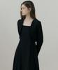 Riorg Rie Round Jacket With Flare Sleeveless Ops Black