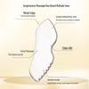 Stainless Steel Gua Sha Massage Tool with Mirror Finish – Universal for Full Body Care