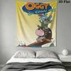 Oggy Pattern Home Decor Tapestry, Wall Hanging, Decorative RV Wall Cloth.NGT0928125