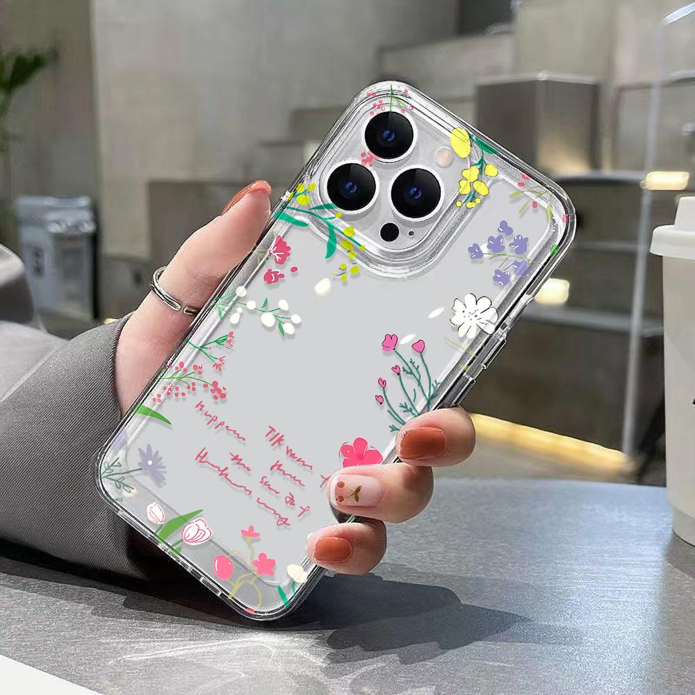 Flower Cases For  Redmi Note 13 Pro 5G 11 12 13C 10 9 12C 10C 11A 9s 10s 9C 11T 12T 11 Lite 5G Ne Poco X5 X3 Silicon Cover
