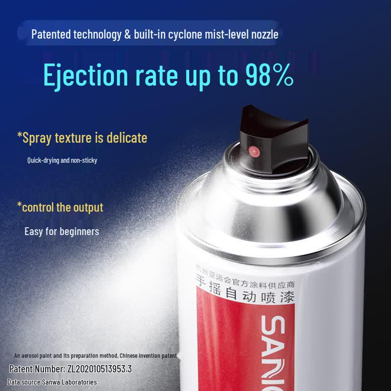 Sanhe Multi-Purpose Aerosol Spray Paint for Auto & Home Renovation