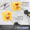 Magnetic Tips Screwdriver Set Yellow Manual Repair Tool Kit for 11/12pcs/bucket Daily Use
