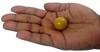 Purpledip Yellow Aventurine Stone Ball: Reiki Healing, Divine Spiritual Crystal (11920)