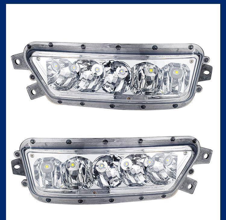 Jiefang JH6 LED Front Fog Light Assembly: Super Bright Anti-Fog Headlight Accessories.