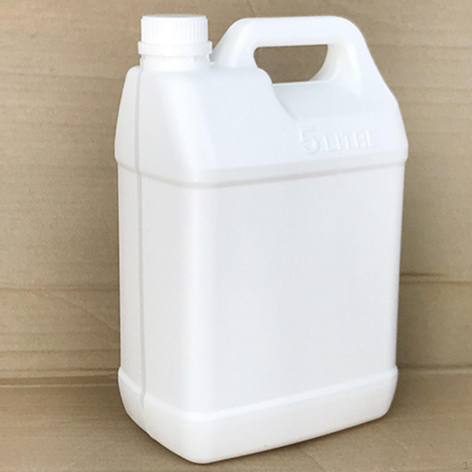 Контейнер из полиэтилена высокой плотности 5 л для транспортировки, смешивания, бутылка для White with scale