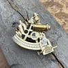 Sextant nautic marin din alamă Kelvin Huggees Londra Cadou vintage pentru Ziua Tatălui Ziua Mamei Aniversare Gif Toate Opțiunile Cadou