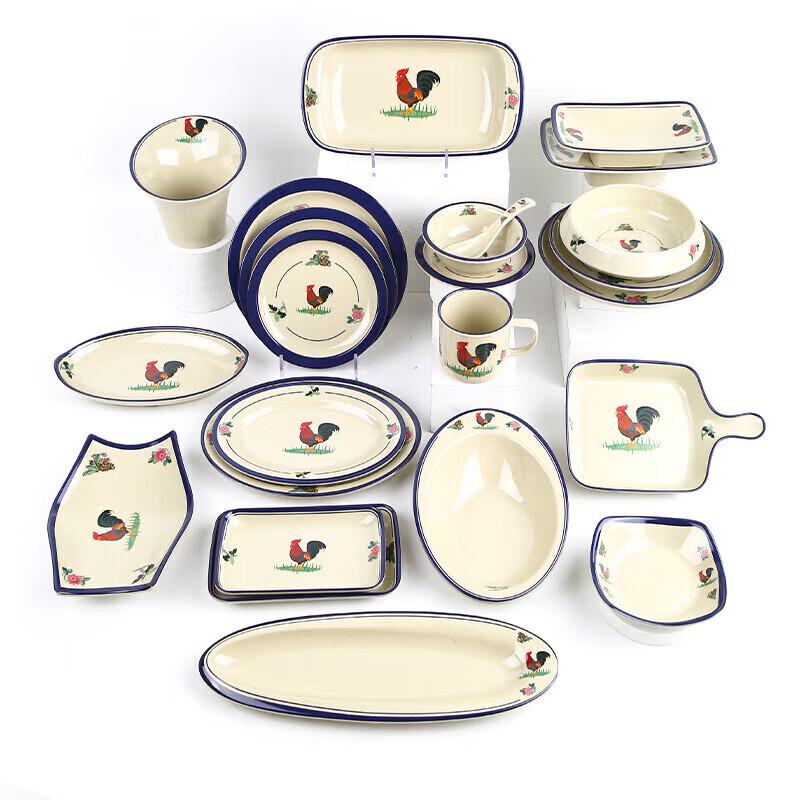 WHE Classic Melamine Hotpot Dinnerware