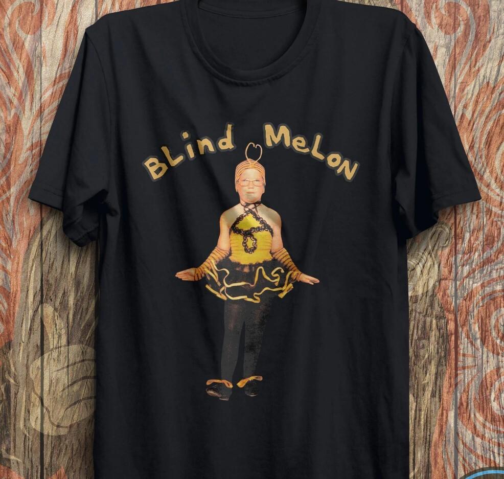 Vintage Blind Melon Bee Girl T-Shirt Blind Melon Tour Rock Band Music Unisex T-Shirt M