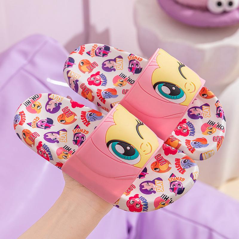 Sandalias de Verano Antideslizantes para Niños My Little Pony - Bonitas Pantuflas de Interior para Niñas