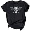 Honey Bee Insect Art Womens T-Shirt Animals Tee