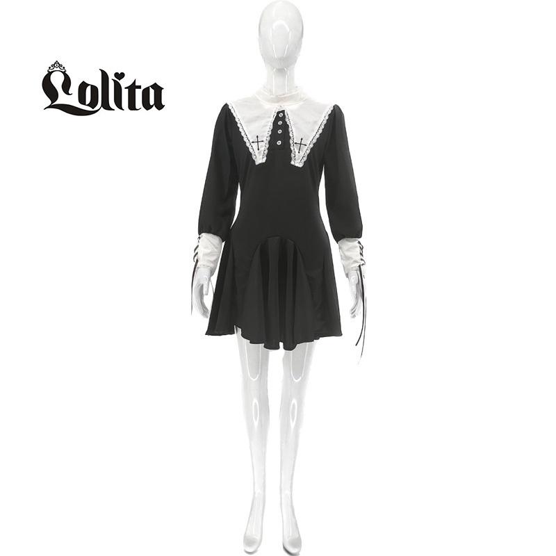 Sexy Adult Cosplay Costume For Halloween Naughty Lolita Nun Outfit 2013