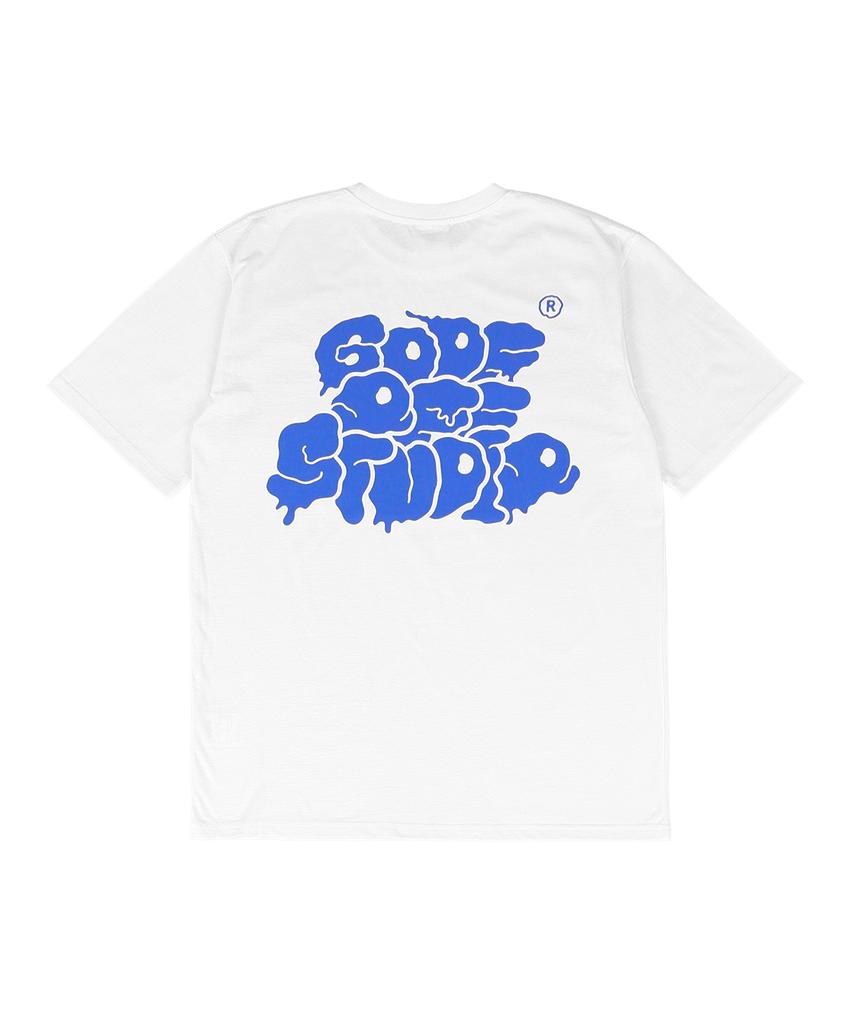 Gupeuopeuseutyudio Gofs Graffiti Logo Tee - White