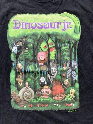 Dinosauří jr grafické tričko Bavlna Vtg Vzácné Unisex tričko Všechny velikosti