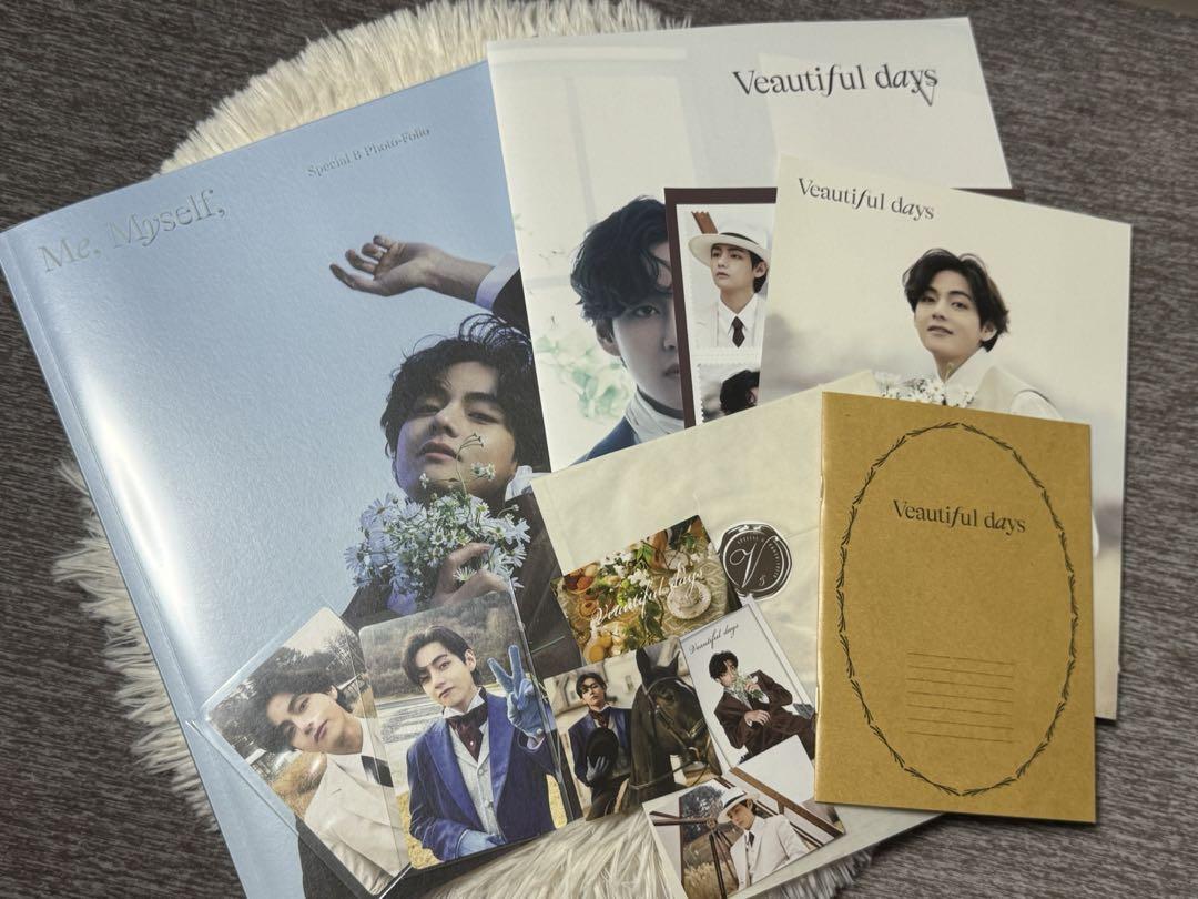 

[USED] Me, Myself, / BTS V Tae Kim Taehyung Photobook