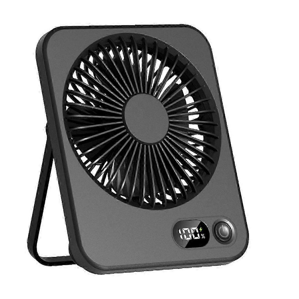 USB Rechargeable Fan Portable Desk Fan with 180° Tilt and Folding Design