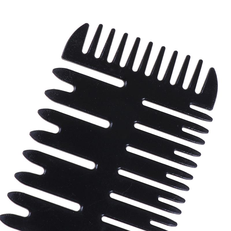 1X Tail Bone Shape Hair Styling Comb Barber Salon Style Haircut Comb Dyeing Tool