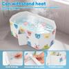 Foldable Baby Bathtub Multifunctional Portable Bath Tub Large Toddler Bath for Age 0-8 Suitable for Travel and Small Spaces