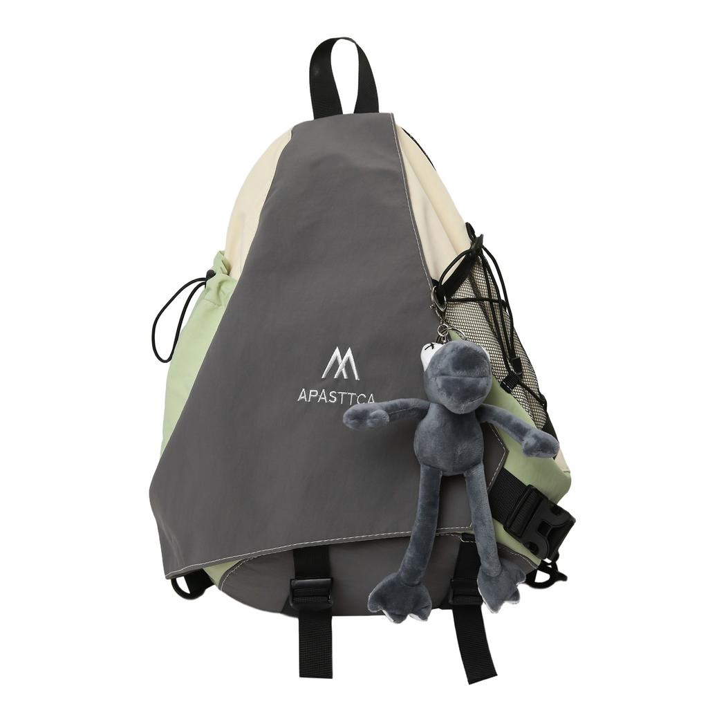 Functional Tide Brand Messenger Bag, Boys Outdoor Commuting Cycling, Bow And Arrow Bag, Hiking Bag, Large-Capacity Shoulder Backpack.