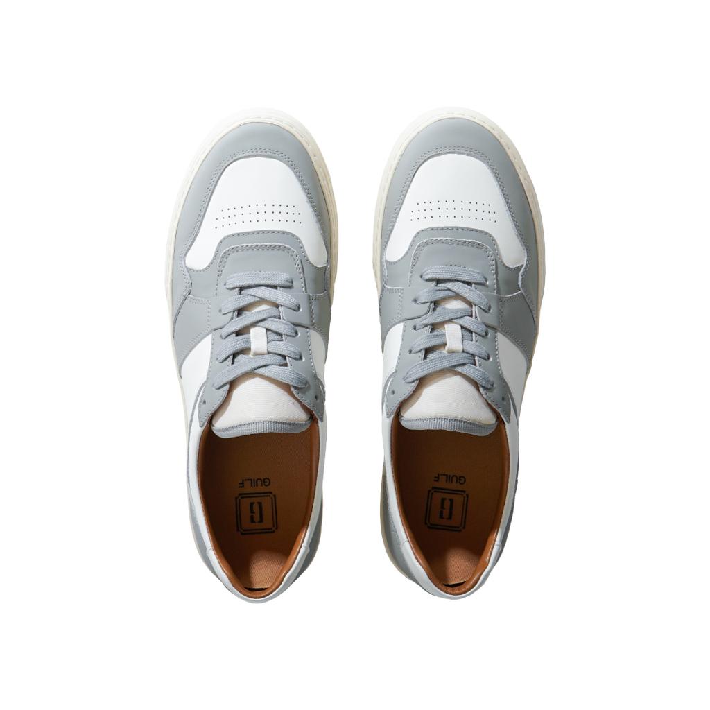 Guilf Chester Retro Sneakers In Kipskin Wolf Gray