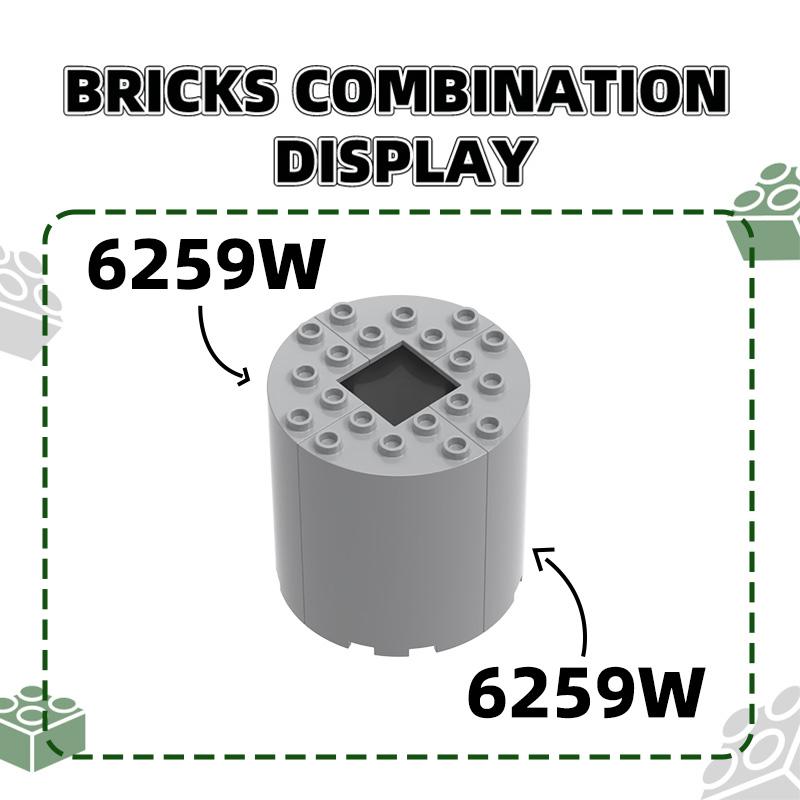 Non-Toxic 27Pcs/Lot 6259W 85941W A Quarter Of The Granary Compatible With Block Moc Color City Accessories Parts