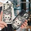 Phone Case: 2D Flat Samsung Galaxy A34 A35 M05 M06 S20 S22 S21 FE Plus 5G Protective Case, Gray Spotted Cat, Christmas and Halloween Gift