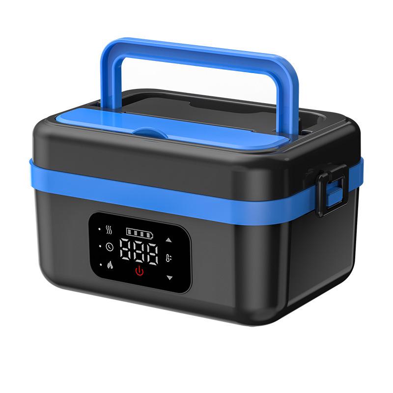 Wireless Portable Heating Lunch Box - Large Capacity, Water-Free, Ideal for Students and Office Workers