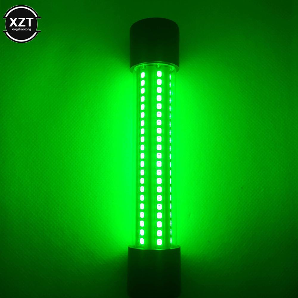 13W DC12V LED Fishing Lights Waterproof Underwater Fishing Lamp Submersible Boat Night Lishing Lamps Attract Squid Krill Light