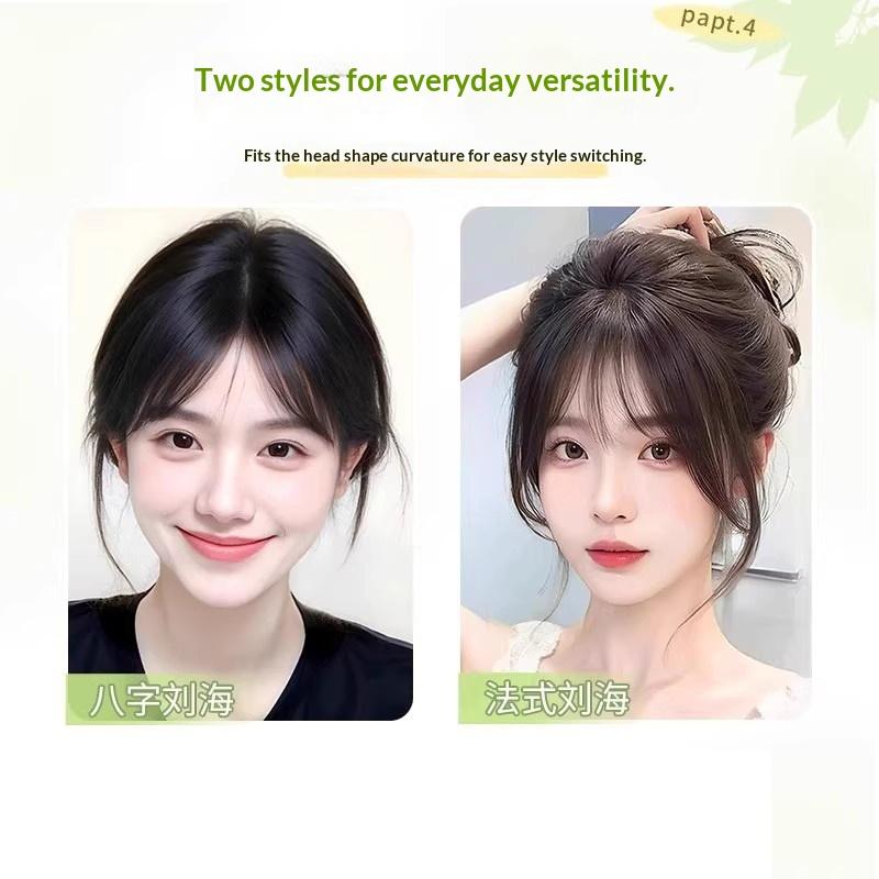Real Human Hair Women's Toppers with No Show Seam Stickers for Instant Hair Volume and Repair Daily