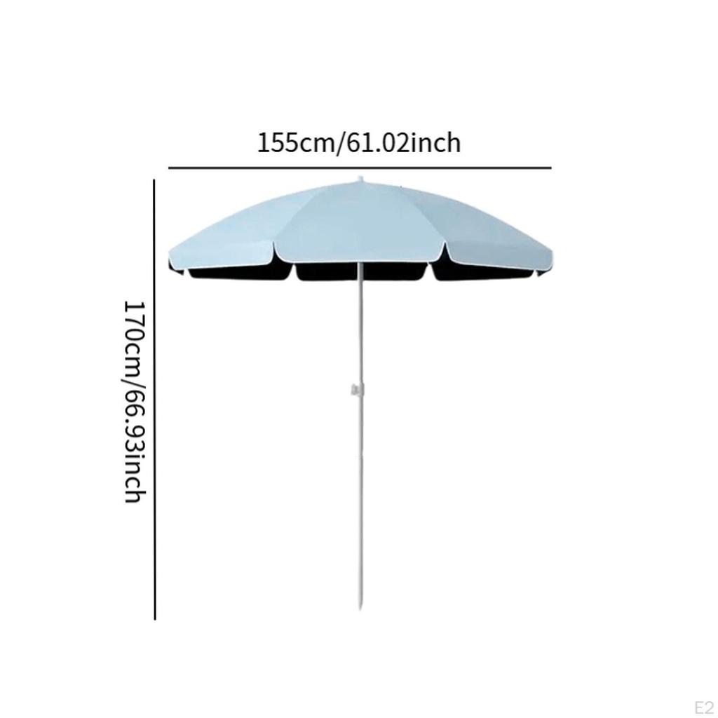 Beach Umbrella Garden Sunshades Outdoor Patio Parasol Canopy for Pool